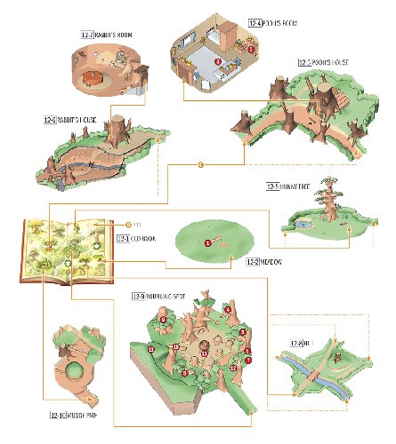 Acre Wood Map Related Keywords &amp; Suggestions - Hundred Acre Wood 