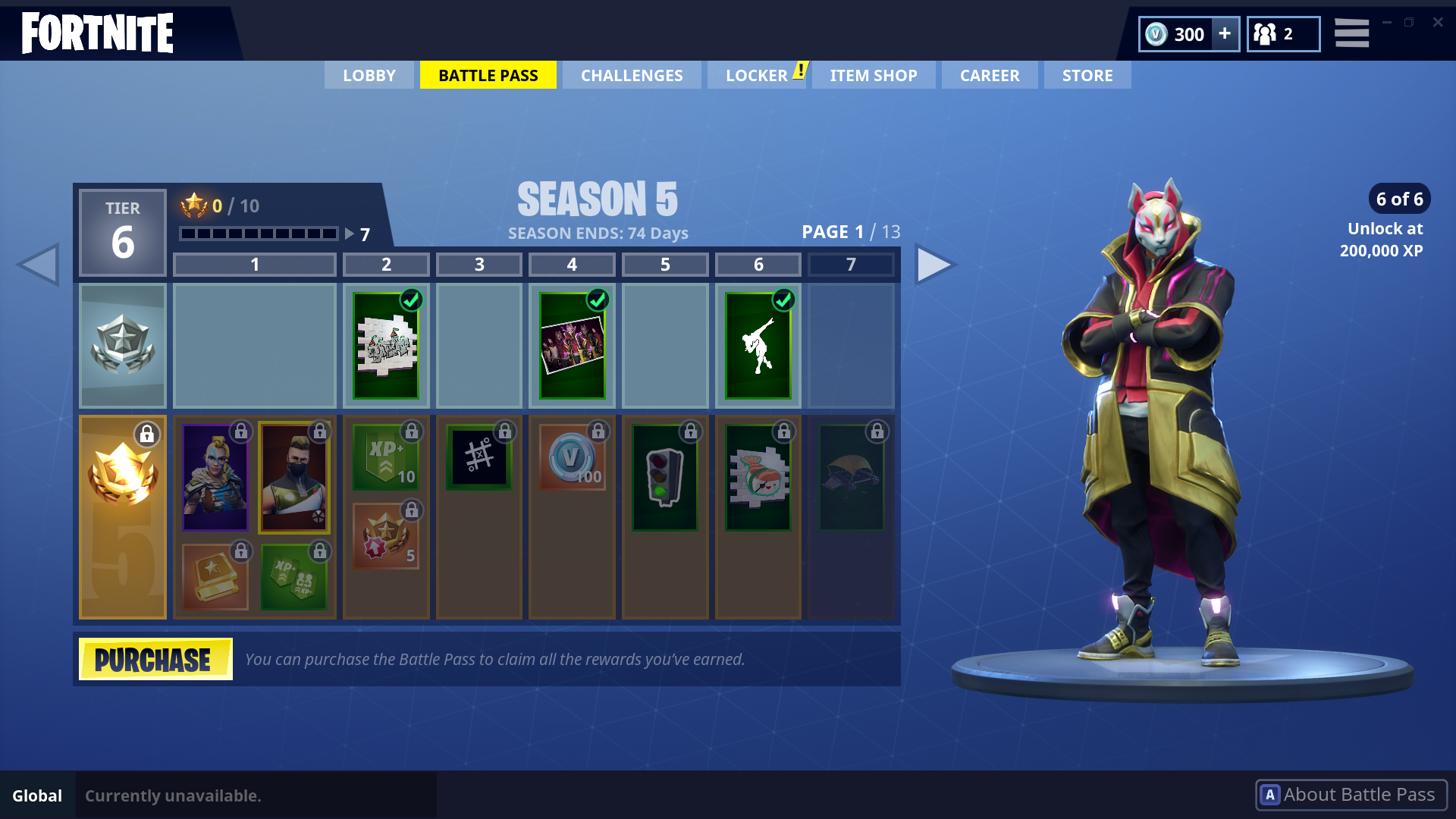 Fortnite Season 5 Battle Pass Outfits And Rewards News Prima Games - the drift outfit in fortnite is the tier 1 legendary skin of the season 5 battle pass it is a progressive outfit which means it has multiple styles that