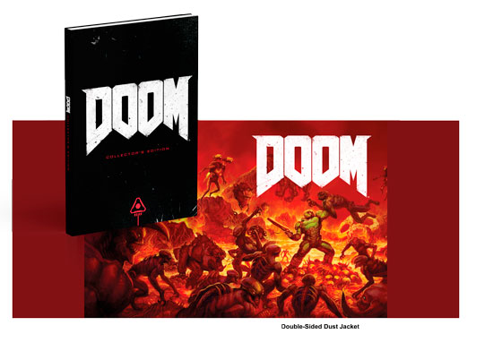 DOOM Collector's Edition double-sided dust jacket